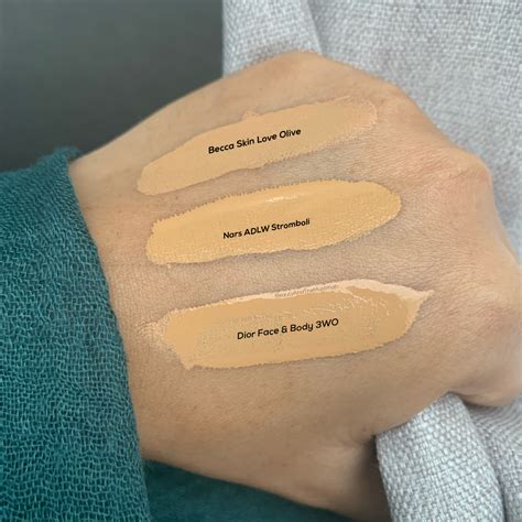 dior 3wo swatch|Dior Backstage Face & Body Foundation .